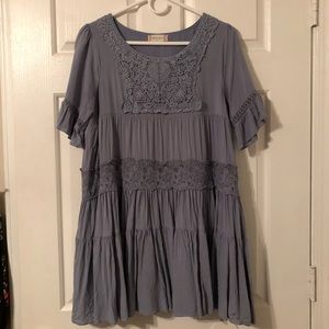Altar’d State blue/grey Dress